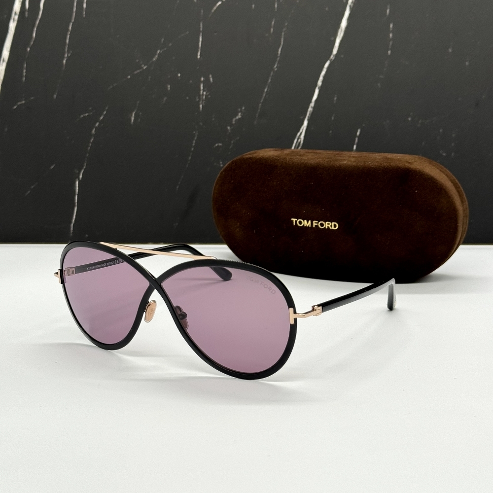 NEW TOM FORD TF1007 01Y WOMEN SUNGLASSES TOM FORD RICKIE FT1007/S EYEWEAR